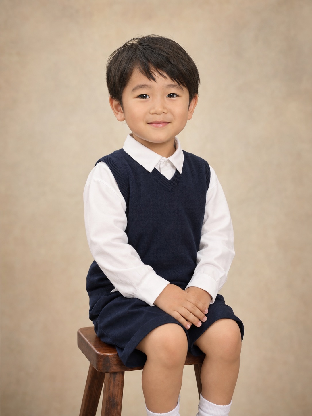 お子さまの写真を選ぶ保護者